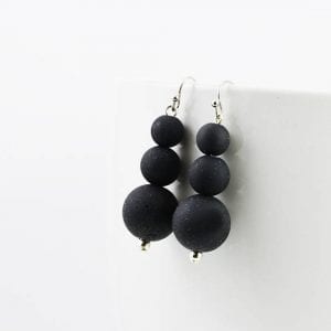Gothic Style Black Earrings - Modern Long Earrings jewellery 14