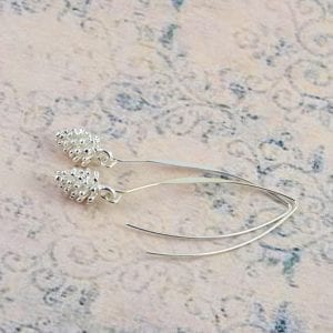 Dainty Silver Earrings