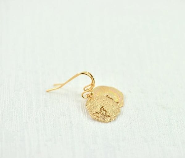 Simple Gold Butterfly Cutout Earrings 20