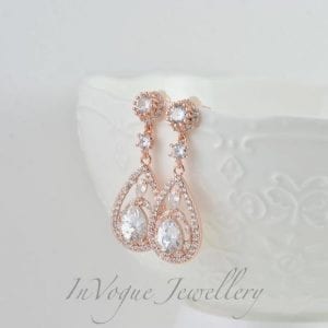 bridal wedding earrings