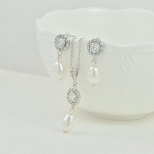 silver bridal jewellery set